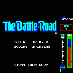 The Battle-Road Title Screen